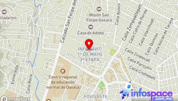 mapa de ASTIC Soluciones Soporte y servicios informáticos en Oaxaca de Juárez