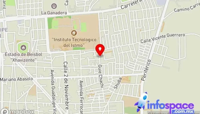 mapa de Atto Istmo Juchitan Oaxaca Empresa de software en Juchitán de Zaragoza