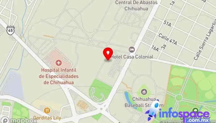 mapa de Autobuses Chihuahuenses Chihuahua Empresa de autobuses, Servicio de transporte en Chihuahua