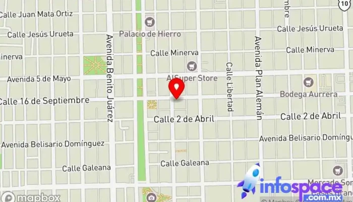 mapa de Autobuses Estrella Blanca Servicio de transporte, Empresa de autobuses en Ricardo Flores Magón