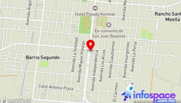 mapa de Autobuses México Puebla Estrella Roja Empresa de autobuses en Huejotzingo