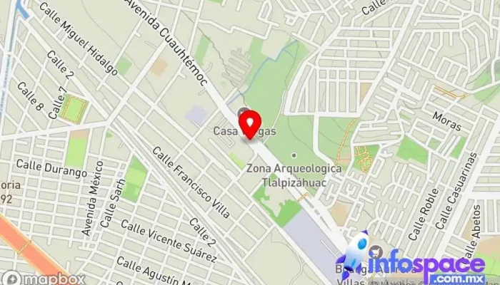 mapa de Autobúses San Francisco S.A. de C.V.  en Ixtapaluca