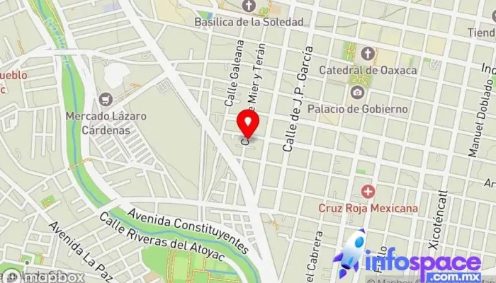 mapa de Autobuses San Pedro el Alto Servicio de transporte, Empresa de autobuses en Oaxaca de Juárez