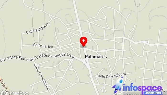 mapa de Autobuses SUR Agencia expendedora de billetes de autobús en Palomares