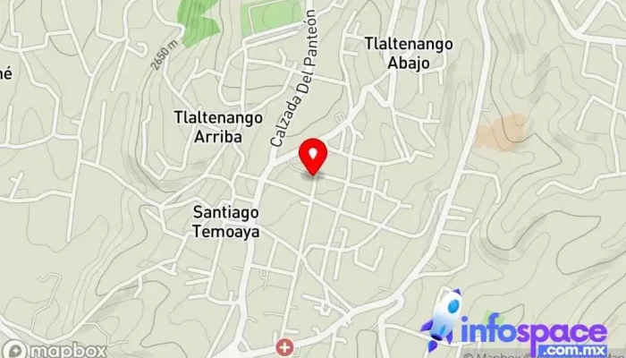 mapa de Autobuses Temoayenses Empresa de autobuses en Temoaya