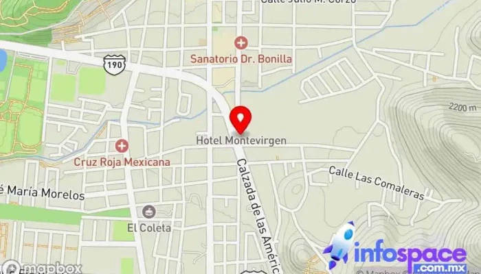 mapa de Autobuses Tla Titanium [Terminal San Cristóbal de las Casas] Servicio de transporte en San Cristóbal de las Casas