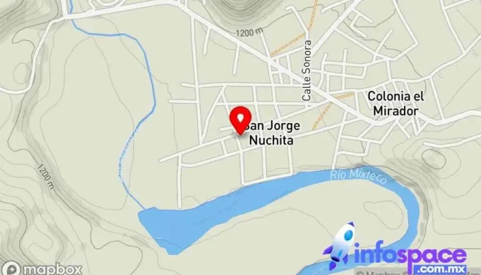 mapa de Autotransporte San Jorge nuchita (El INDIO) Empresa de autobuses en San Jorge Nuchita