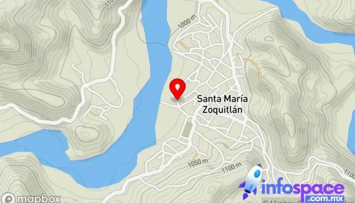 mapa de Autotransportes Zoquitlán Servicio de transporte en Santa María Zoquitlán