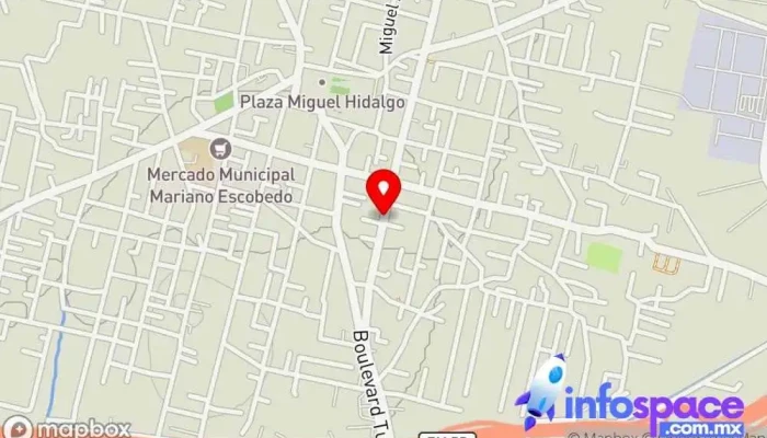 mapa de Autotravel de México Empresa de autobuses, Agencia de alquiler de autobuses, Agencia de viajes en Tultitlán de Mariano Escobedo