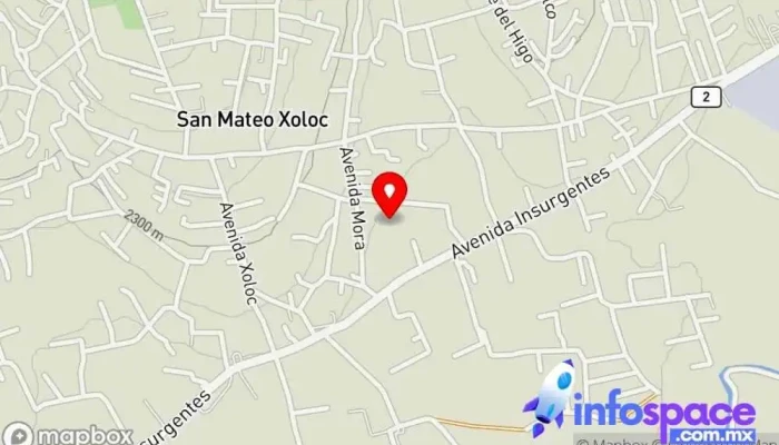 mapa de Autovías Empresa de autobuses en Tepotzotlán
