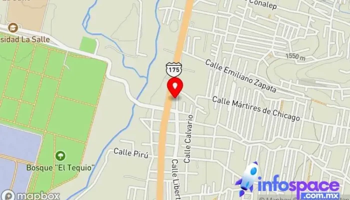 mapa de AutoZone Refacciones Tienda de repuestos para automóviles, Tienda de accesorios para automóviles, Tienda de baterías para automóvil en San Agustín de las Juntas