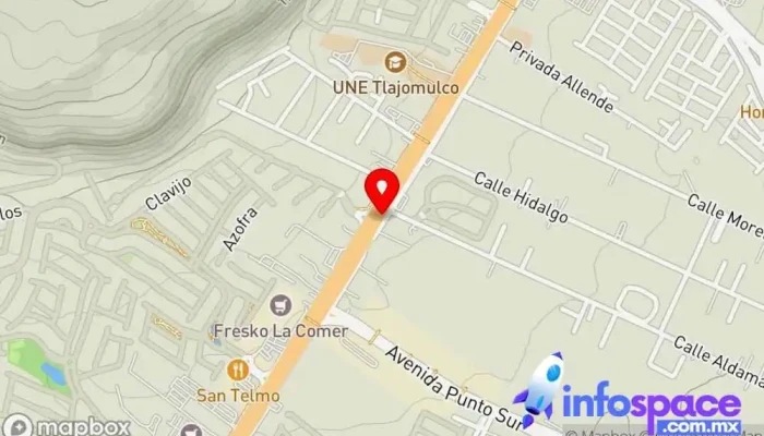 mapa de Avenida Adolfo López Mateos Sur Bus stop en Los Gavilanes