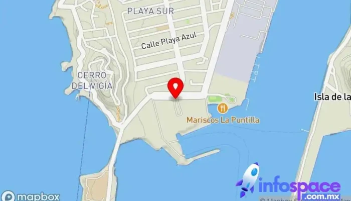 mapa de Baja Ferries Servicio de ferry en Mazatlán