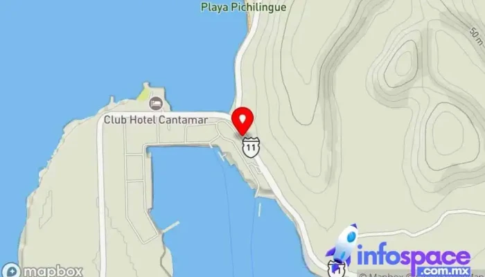 mapa de Baja Ferries Pichilingue Servicio de ferry en La Paz