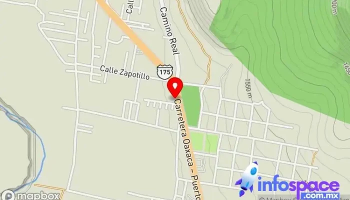 mapa de Barbacoa El Tejupense Restaurante mexicano en Santa María Coyotepec