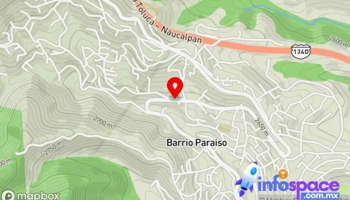 mapa de Barrio La Piedra Lugar de interés histórico en Magdalena Chichicaspa