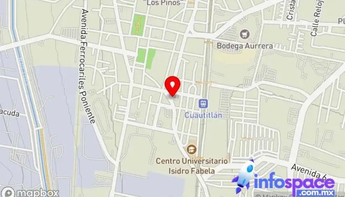 mapa de Base Camiones Autobuses Cuautitlan Hospital en Cuautitlán