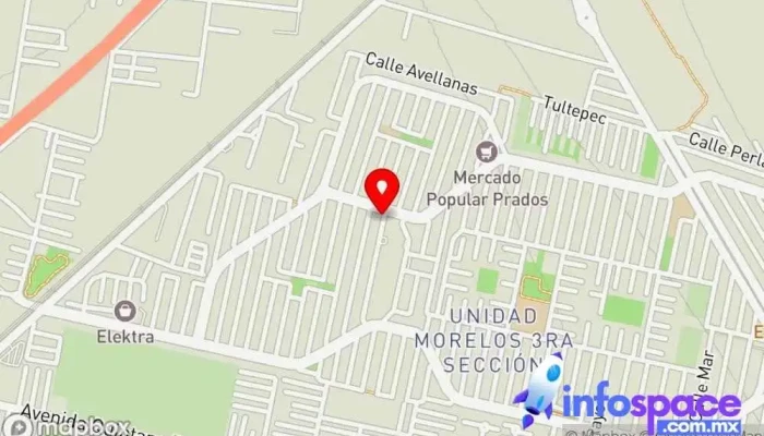mapa de BASE RUTA 30 Empresa de autobuses en San Pablo de las Salinas