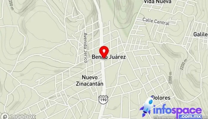 mapa de betania Ferretería en Betania