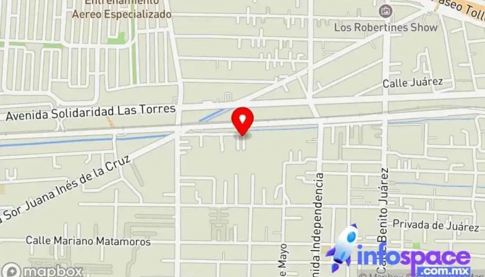 mapa de BI-IT Empresa de software en San Mateo Atenco