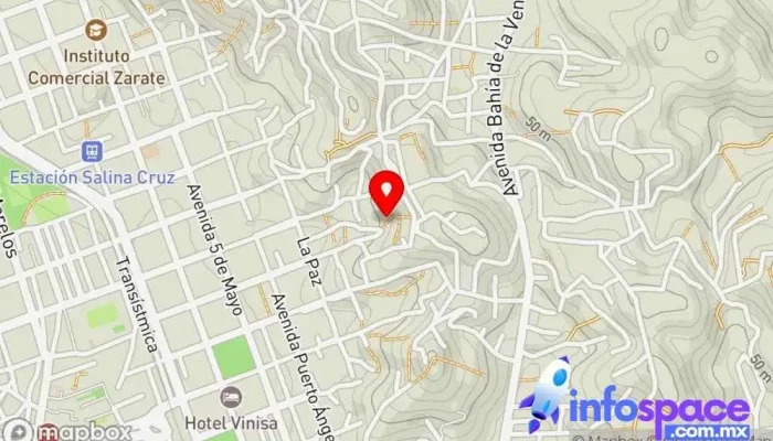 mapa de Bienes Raíces del Istmo Agencia inmobiliaria en Salina Cruz