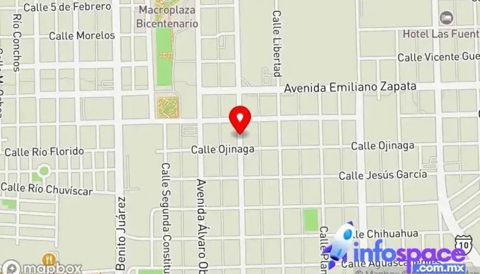 mapa de Bienes Raices Tigre NCG Agencia de bienes inmuebles comerciales en Nuevo Casas Grandes