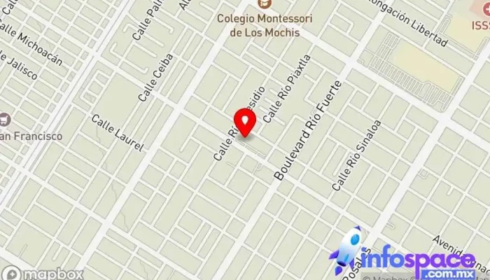 mapa de BIMO Oficinas de empresa en Los Mochis