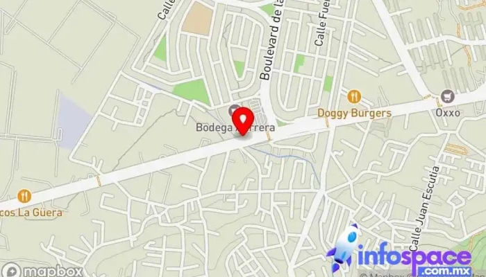 mapa de Bodega Aurrerá Fuentes del Valle Bus stop en Fuentes del Valle