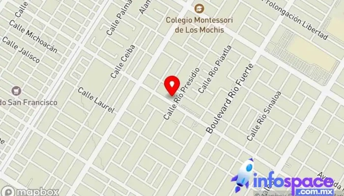 mapa de Book it Los Mochis Asesor educativo en Los Mochis