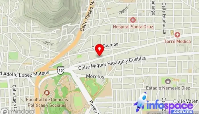 mapa de Brullen IT Consulting Oficinas de empresa en Toluca de Lerdo