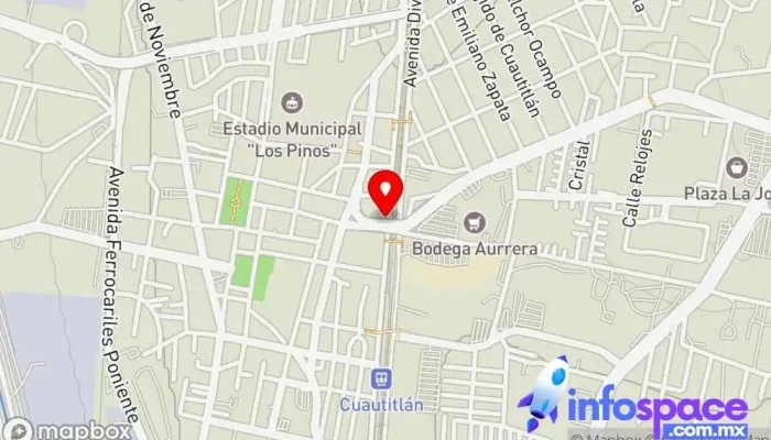 mapa de C. Melchor Ocampo Bus stop en Cuautitlán