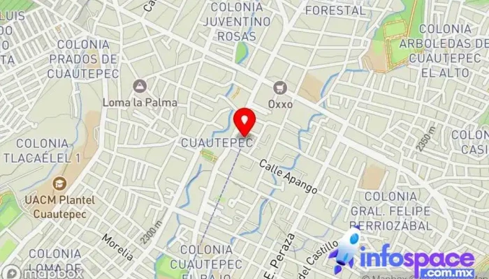 mapa de Cablebús Cuautepec Servicio de transporte en Gustavo A. Madero, Ciudad de México