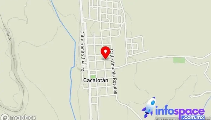 mapa de Cacalotán  en Cacalotán