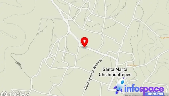 mapa de Cada de G claudia cruz garcia Sociedad de viviendas en Santa Marta Chichihualtepec