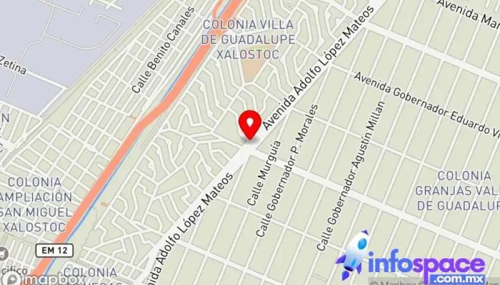 mapa de Calle Carlos Hank González Bus stop en Ecatepec de Morelos