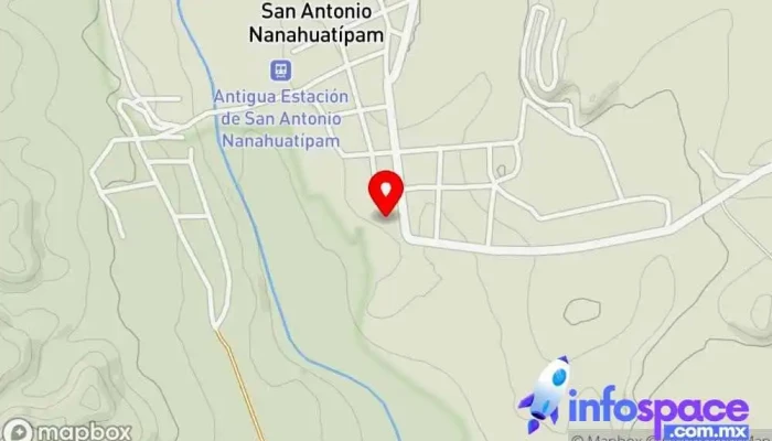 mapa de Calle Chapultepec Sociedad de viviendas en San Antonio Nanahuatípam
