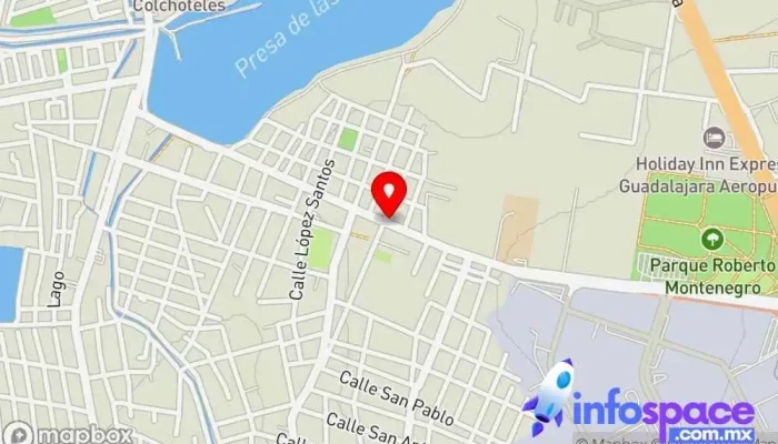mapa de Calle Emiliano Zapata Bus stop en Las Pintas