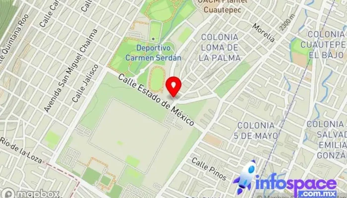 mapa de Calle Licenciado Adolfo López Mateos Bus stop en Ciudad de México