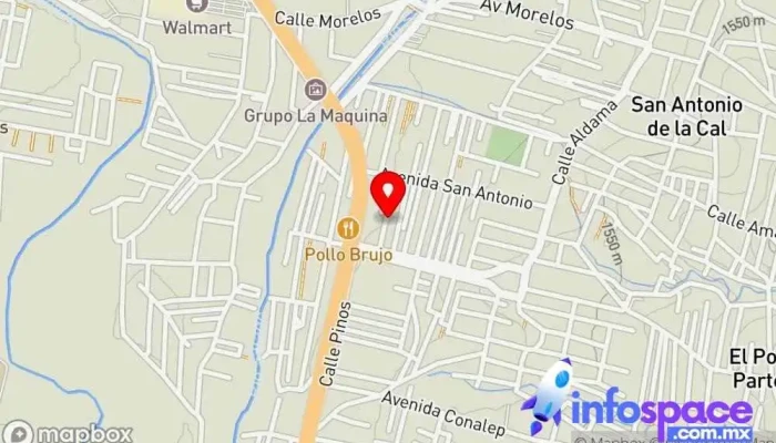 mapa de Camargo Legal S.C. Abogado penalista en San Antonio de la Cal
