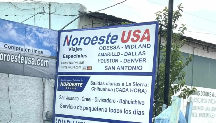 Camiones Noroeste -  Horario - Chihuahua