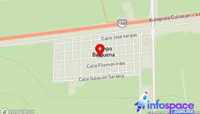 mapa de Campo Balbuena  en Campo Balbuena