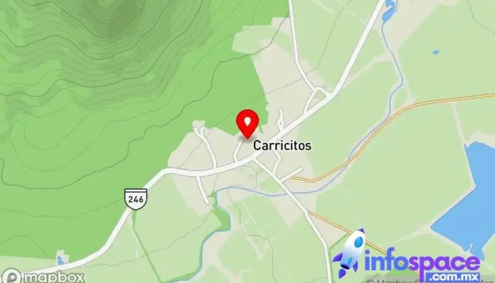 mapa de Carricitos  en Carricitos