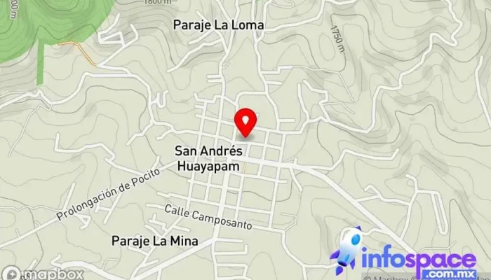 mapa de Casa de ito Cibercafé en San Andrés Huayápam