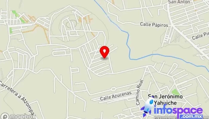 mapa de Casa yahuiche Sociedad de viviendas en San Jerónimo Yahuiche