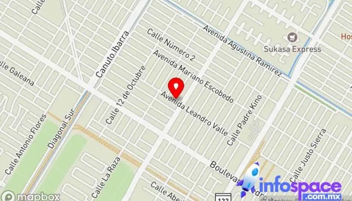 mapa de CASH CONSULTORES Consultora medioambiental en Los Mochis