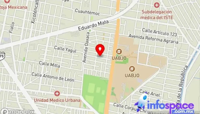 mapa de CC2MÉXICO CONSULTORA Consultora de marketing en Oaxaca de Juárez