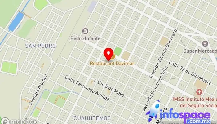 mapa de CCA Consultores Servicios de empresa a empresa en Guamúchil