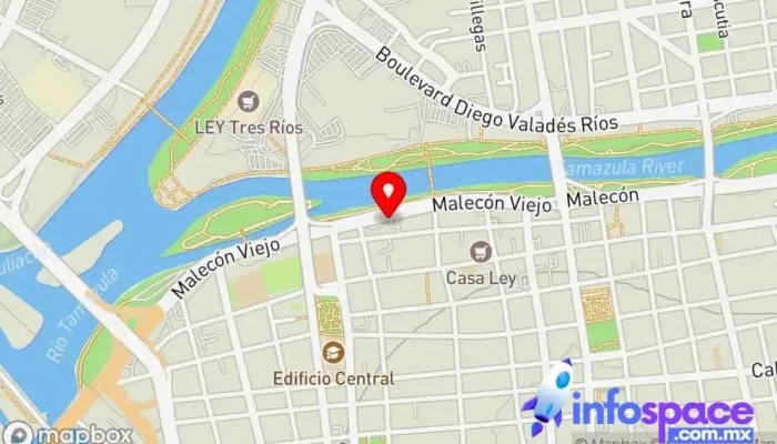 mapa de CEGA SOFTWARE CONSULTORIA EN TI Empresa de software en Culiacán Rosales