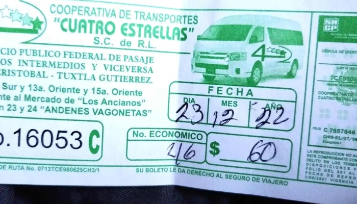 Central Camionera De Los Ancianos -  Direccion - Tuxtla Gutiérrez