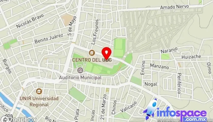 mapa de Central Camionera de San Juan de los Lagos Servicio de transporte en San Juan de los Lagos